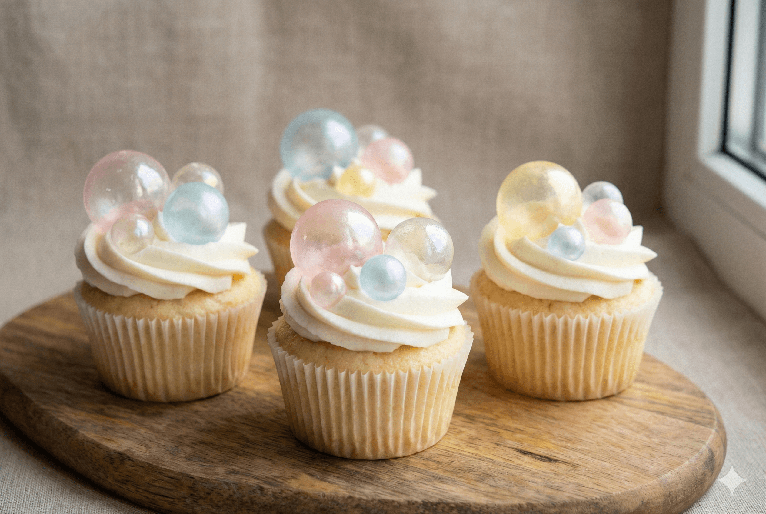 Easy Gelatin Bubbles for Cakes and Cupcakes (Step‑by‑Step Tutorial)