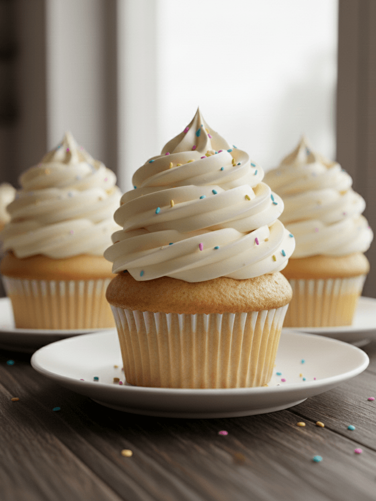 vanilla cupcakes