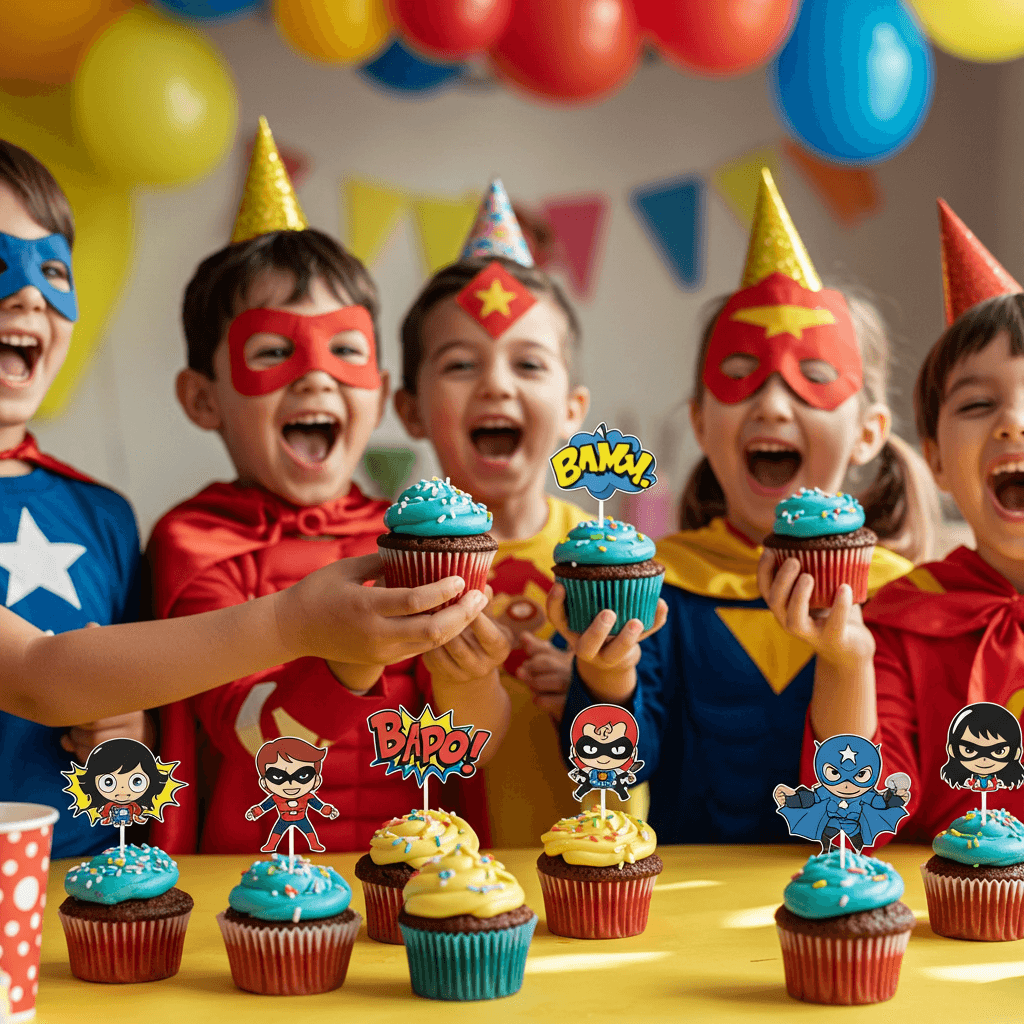 Epic Superhero Cupcake Ideas by Character