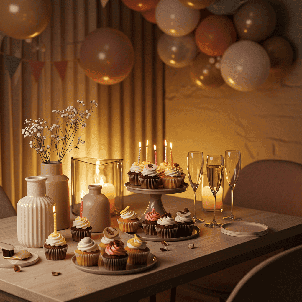 Simply Stunning: Elegant Cupcake Designs for Milestone Birthdays