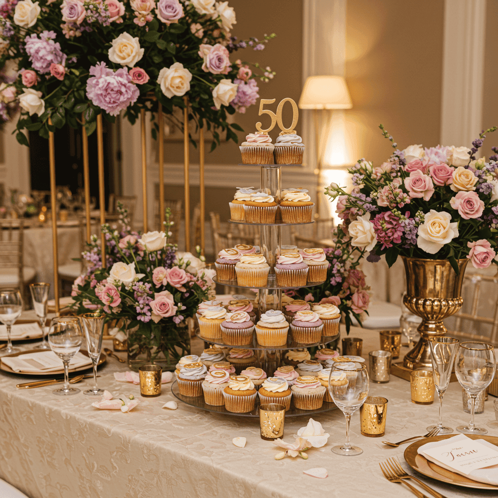 Timeless Taste: Elegant Cupcakes for Celebrations 50 and Beyond