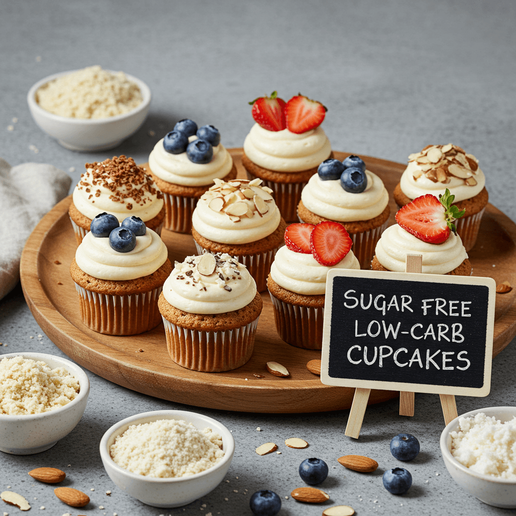 Sugar-Free and Low-Carb Cupcake Options for Seniors