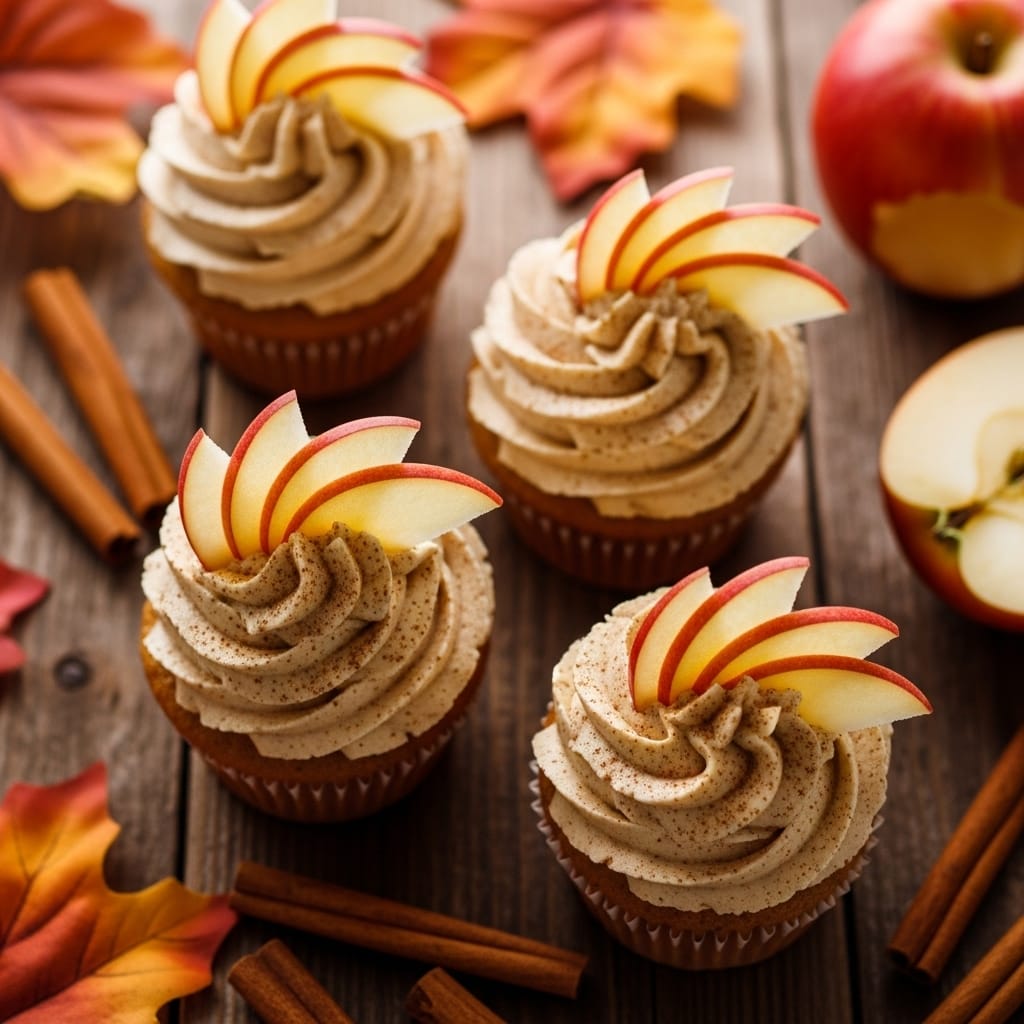 Best vegan apple cupcakes