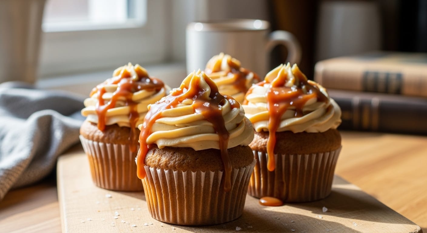 Easy Soft Butterscotch Cupcakes with Creamy Sweet Flavor