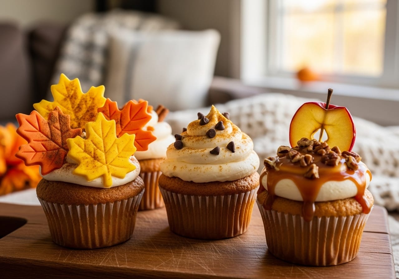 Cozy Fall Dessert Cupcakes with an Irresistible Twist