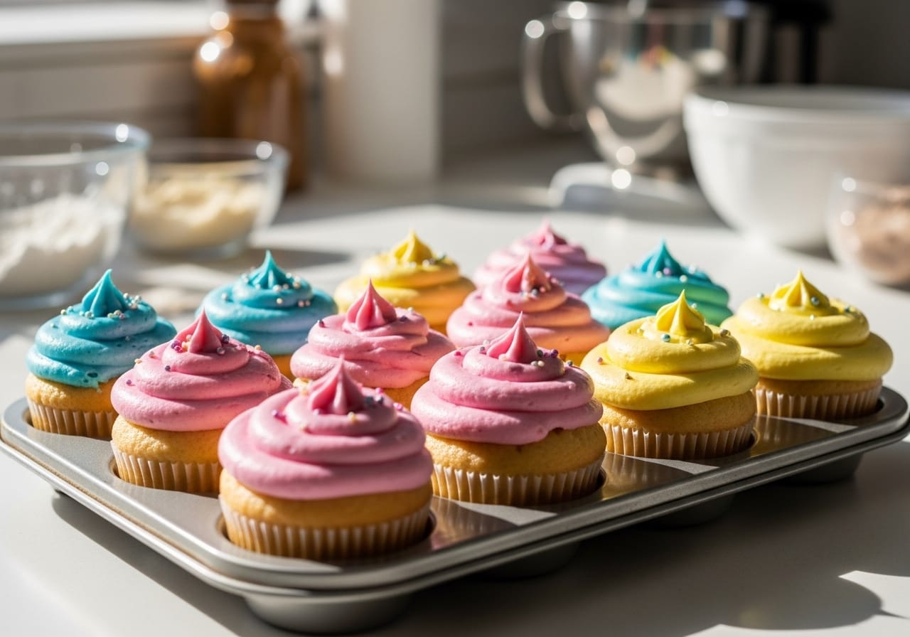 Incredible Vegan Frosting Cupcakes with Silky Texture