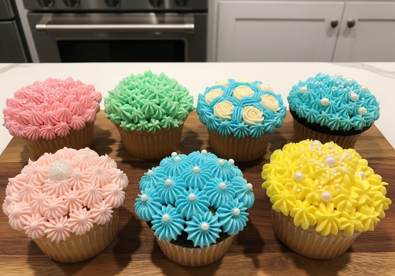 Eye-Catching Frosting Cupcakes Designs You Need to Try