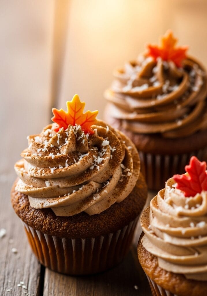fall dessert cupcakes