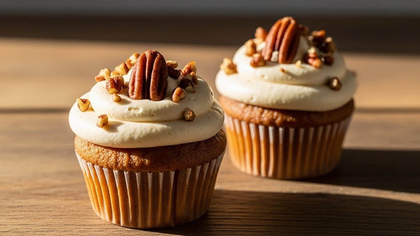 Irresistible Roasted Pecan Cupcakes: A Powerful Treat