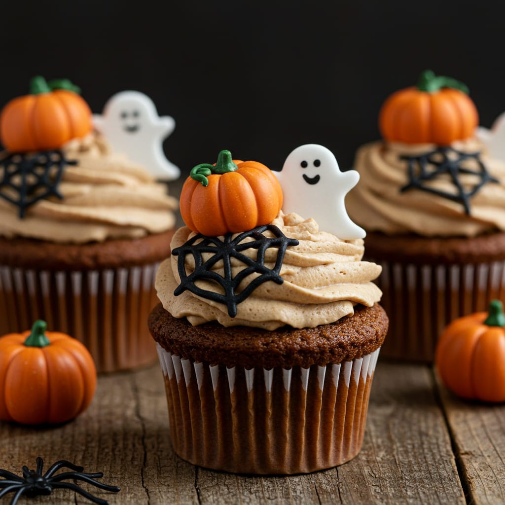 Delicious Whole Wheat Halloween Cupcakes – Healthy &amp; Festive Treats