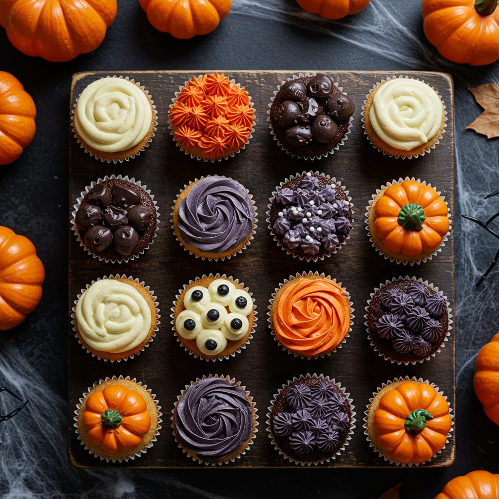 Spooky &amp; Fun Halloween Cupcake Frosting Ideas