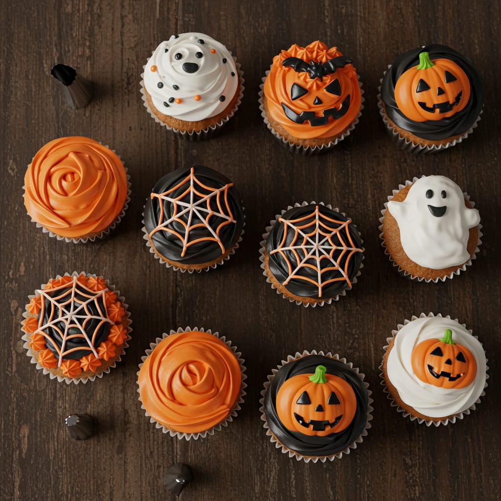 Genius Halloween Piping Tips for Effortless Spooky Cupcakes
