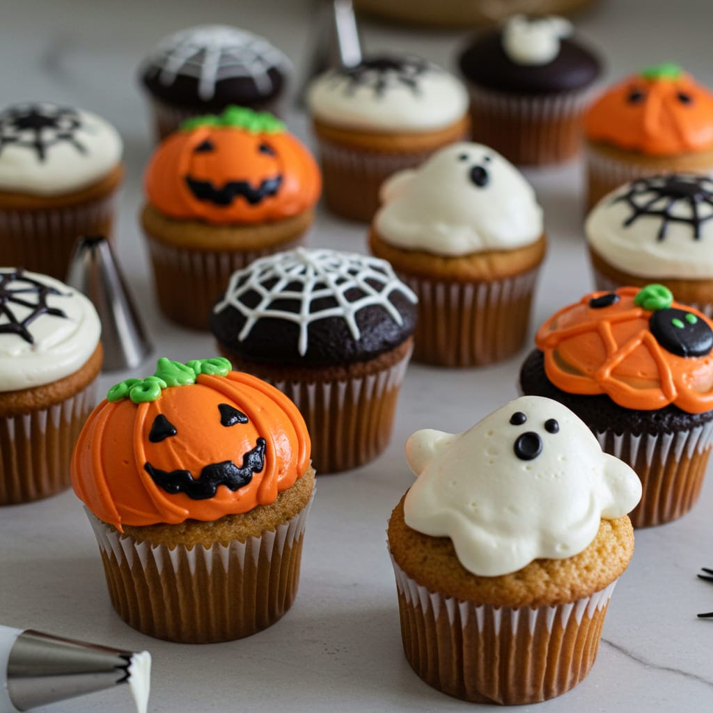 Halloween piping tips