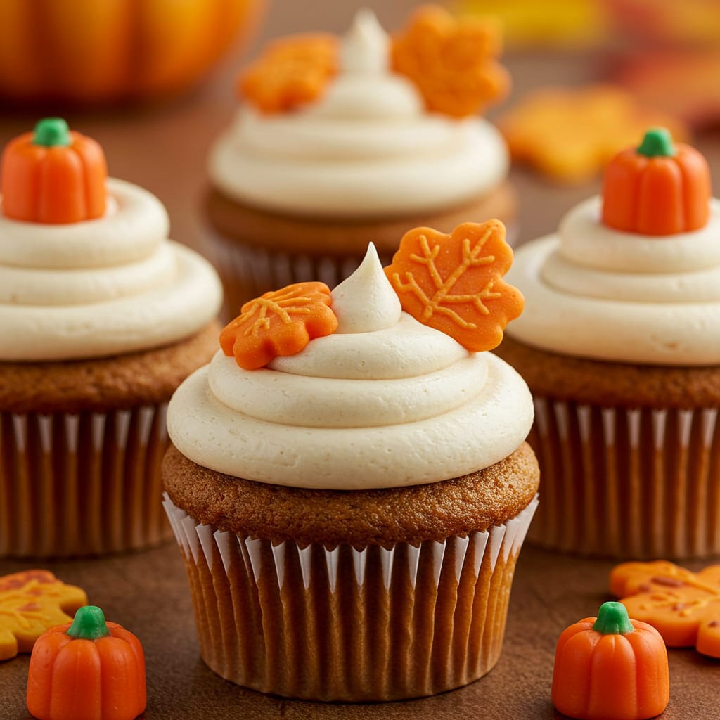 Sugar-Free Pumpkin Cupcakes
