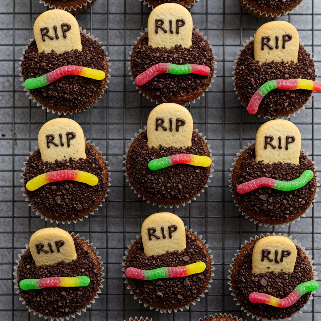 Graveyard Cupcakes
