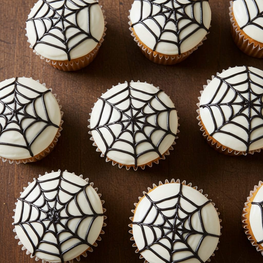 Spiderweb Icing Technique – Stunning &amp; Simple