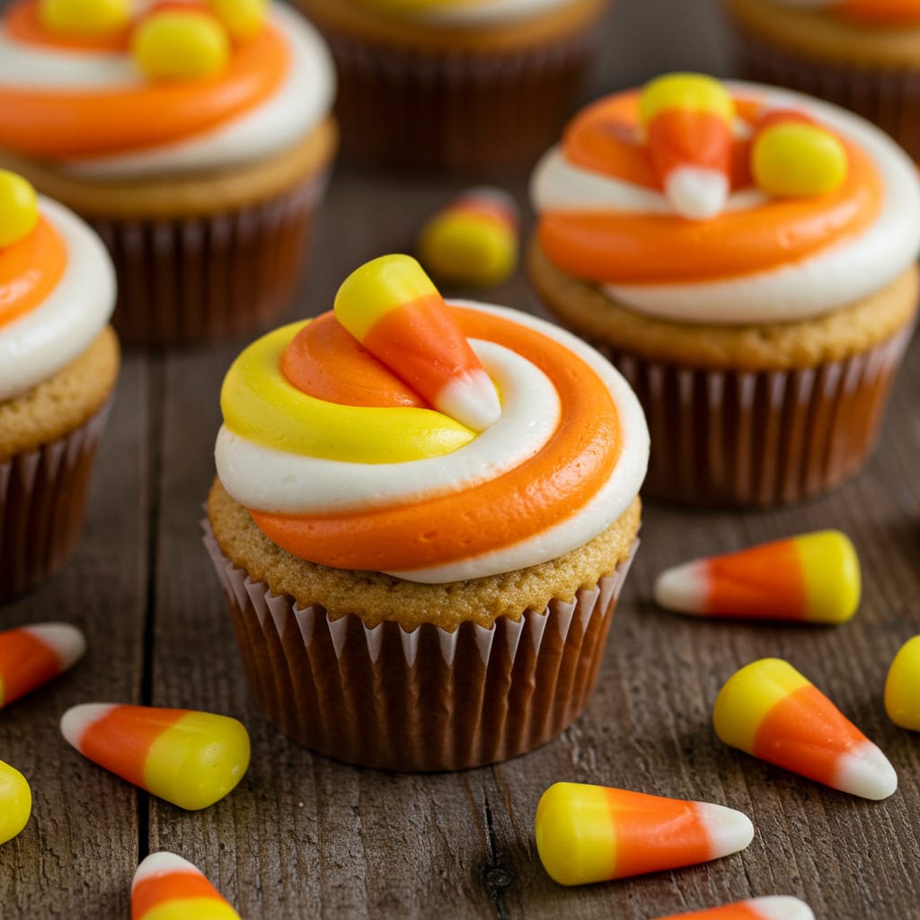 Candy Corn Cupcakes – Irresistibly Sweet Treats