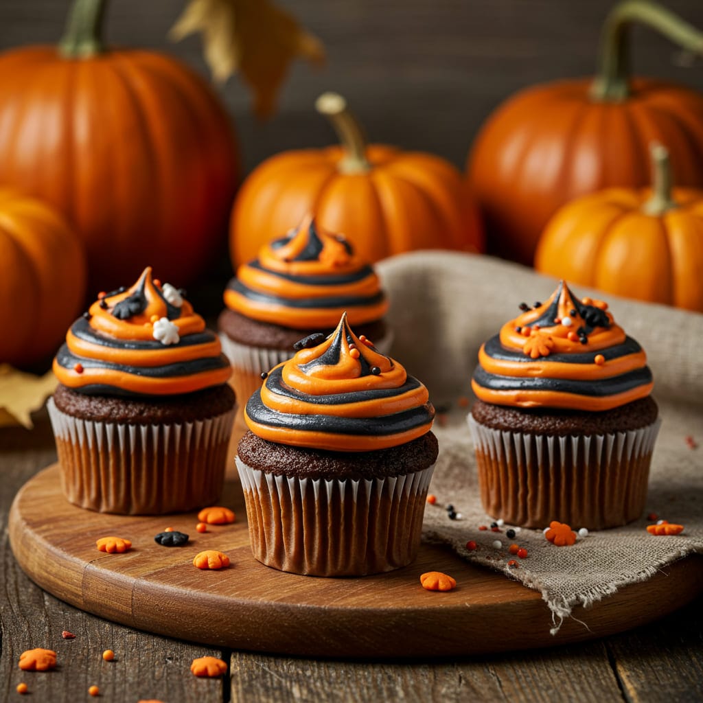Low-Sugar Halloween Cupcakes – Sweet &amp; Guilt-Free Fun