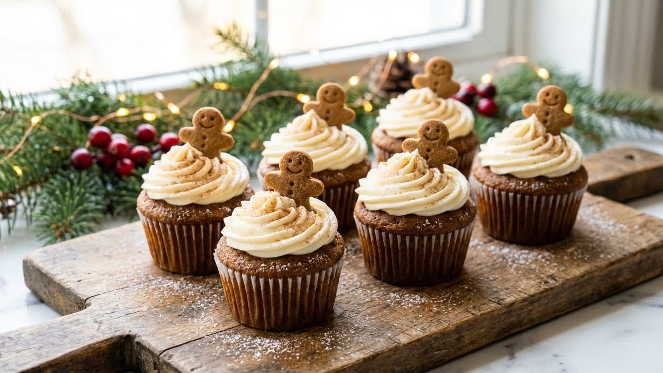 Irresistible Gingerbread Cupcake Recipe (Delicious Holiday Favorite 2025)