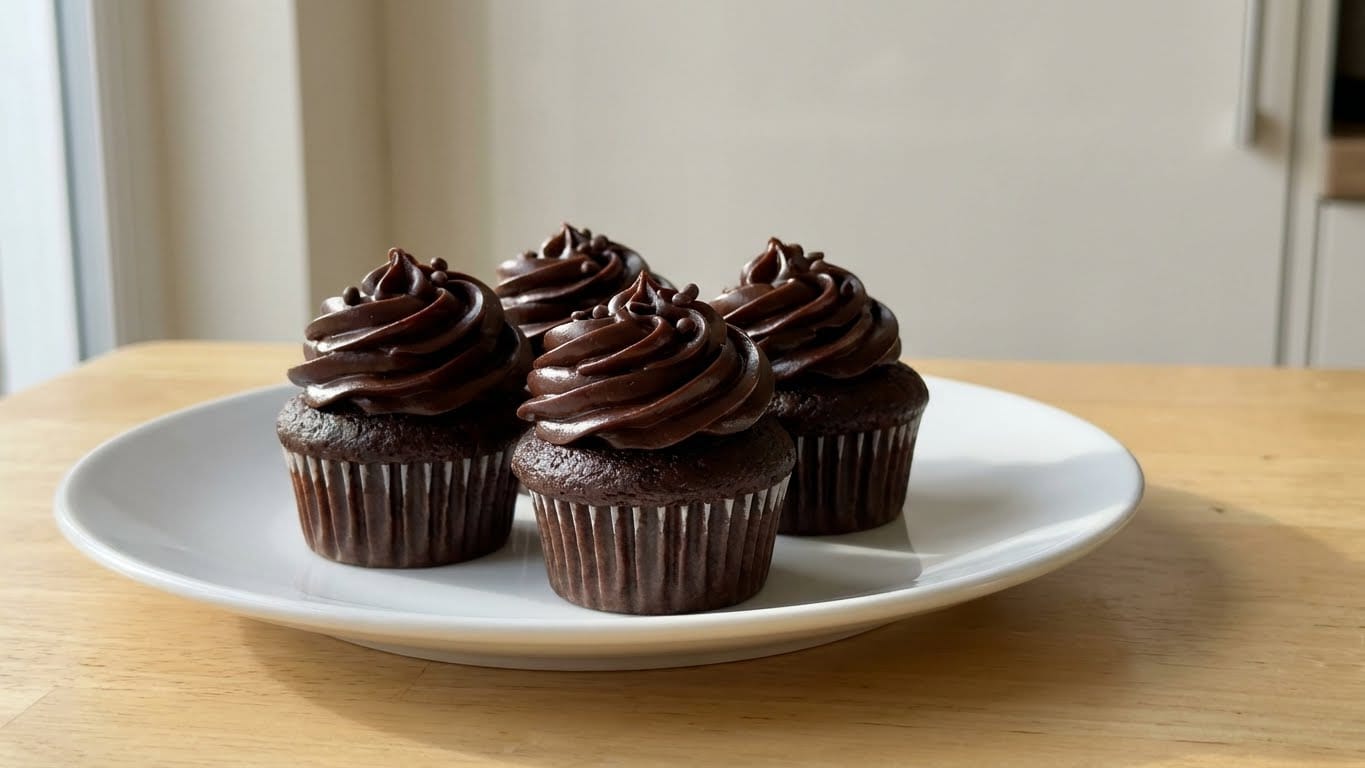 Irresistible Mini Chocolate Cupcakes with Powerful Flavor