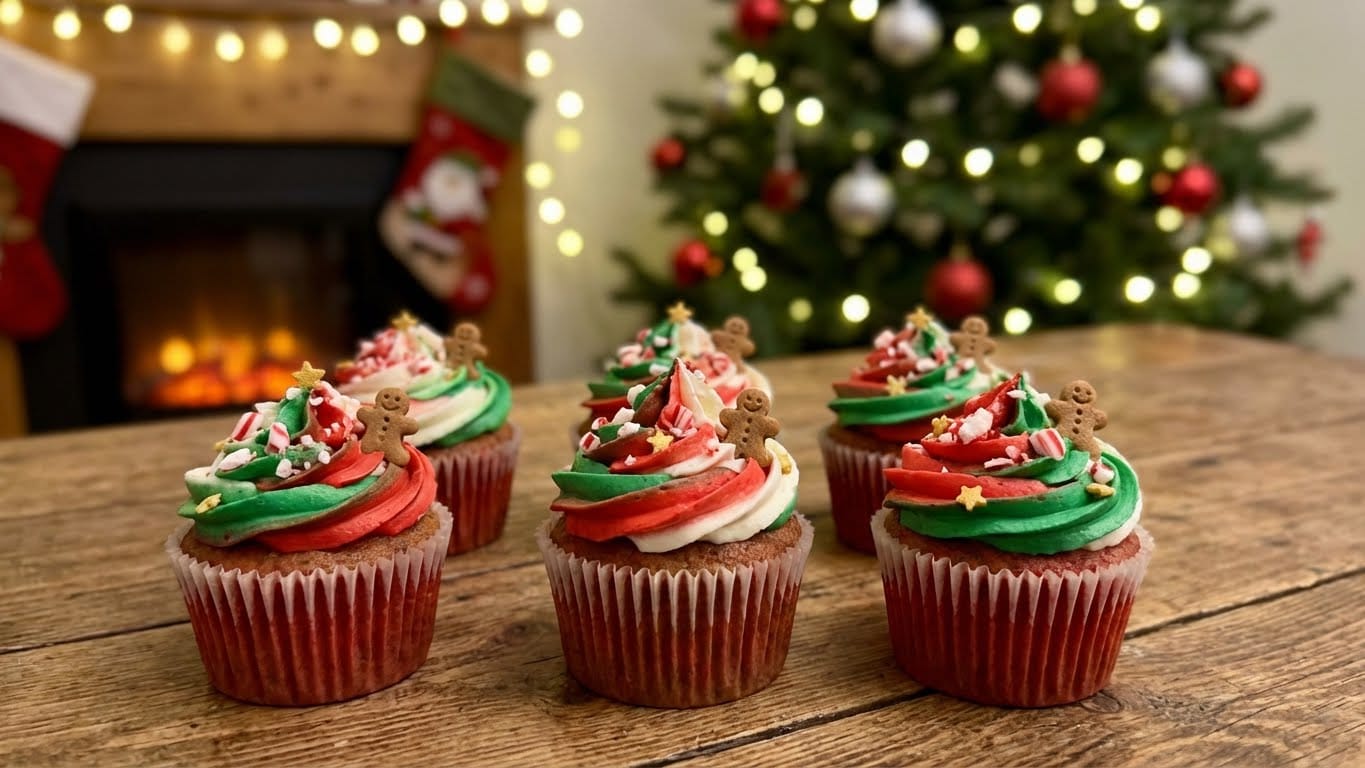 Magical Christmas Cupcakes for an Irresistible Holiday