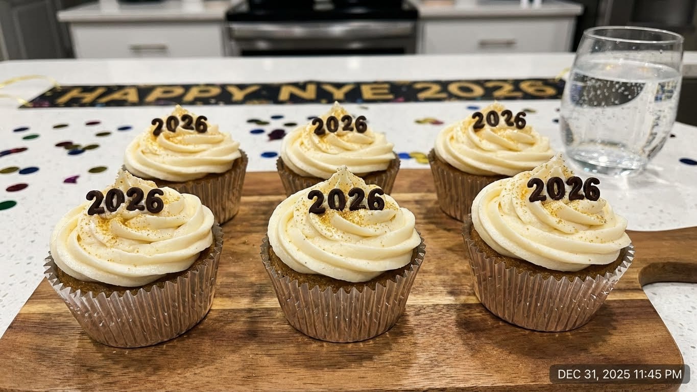 Delicious Low-Sugar Eve Cupcakes That Shine