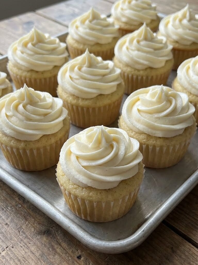 Low-sugar New Year’s Eve cupcakes