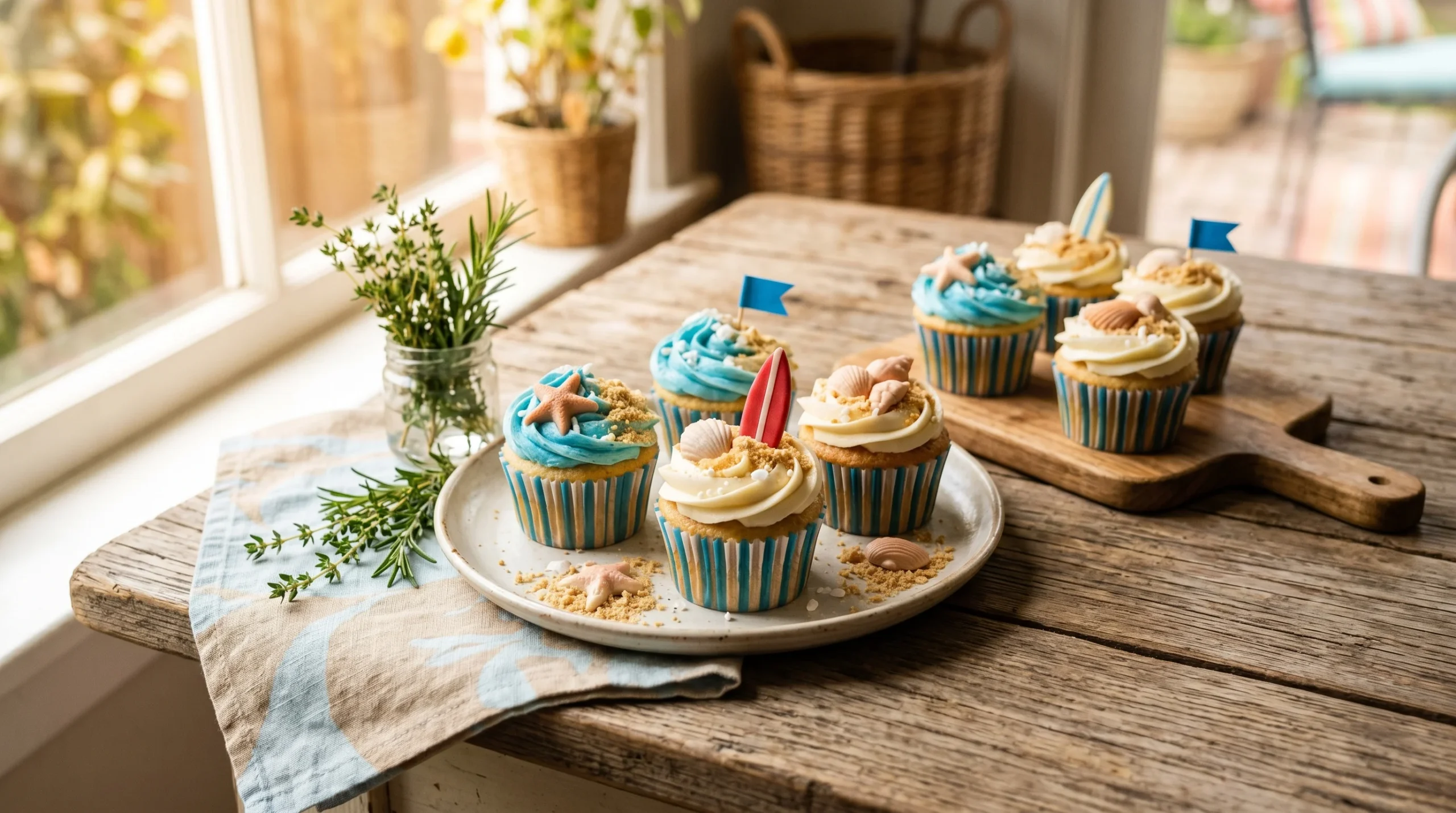 Ultimate Guide to Beach Themed Cupcakes