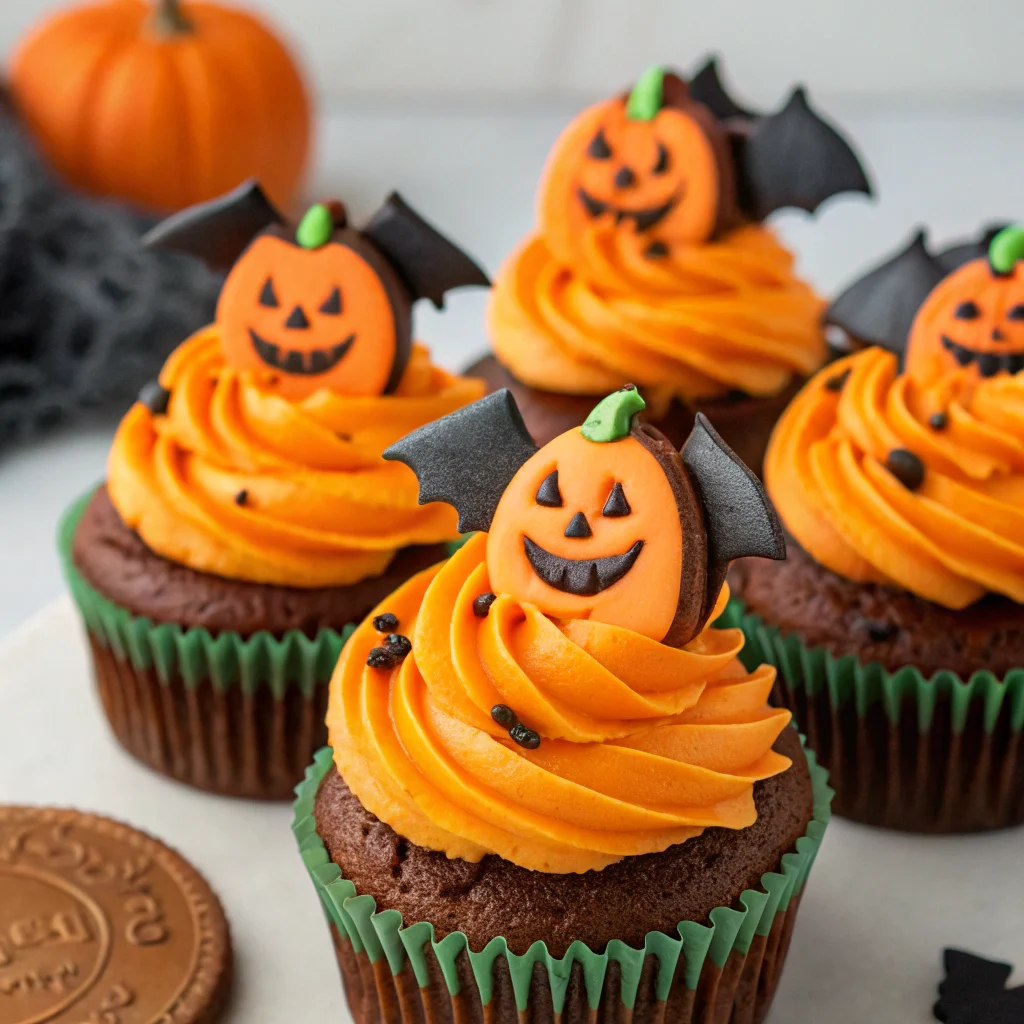 Halloween Cupcake Tutorial