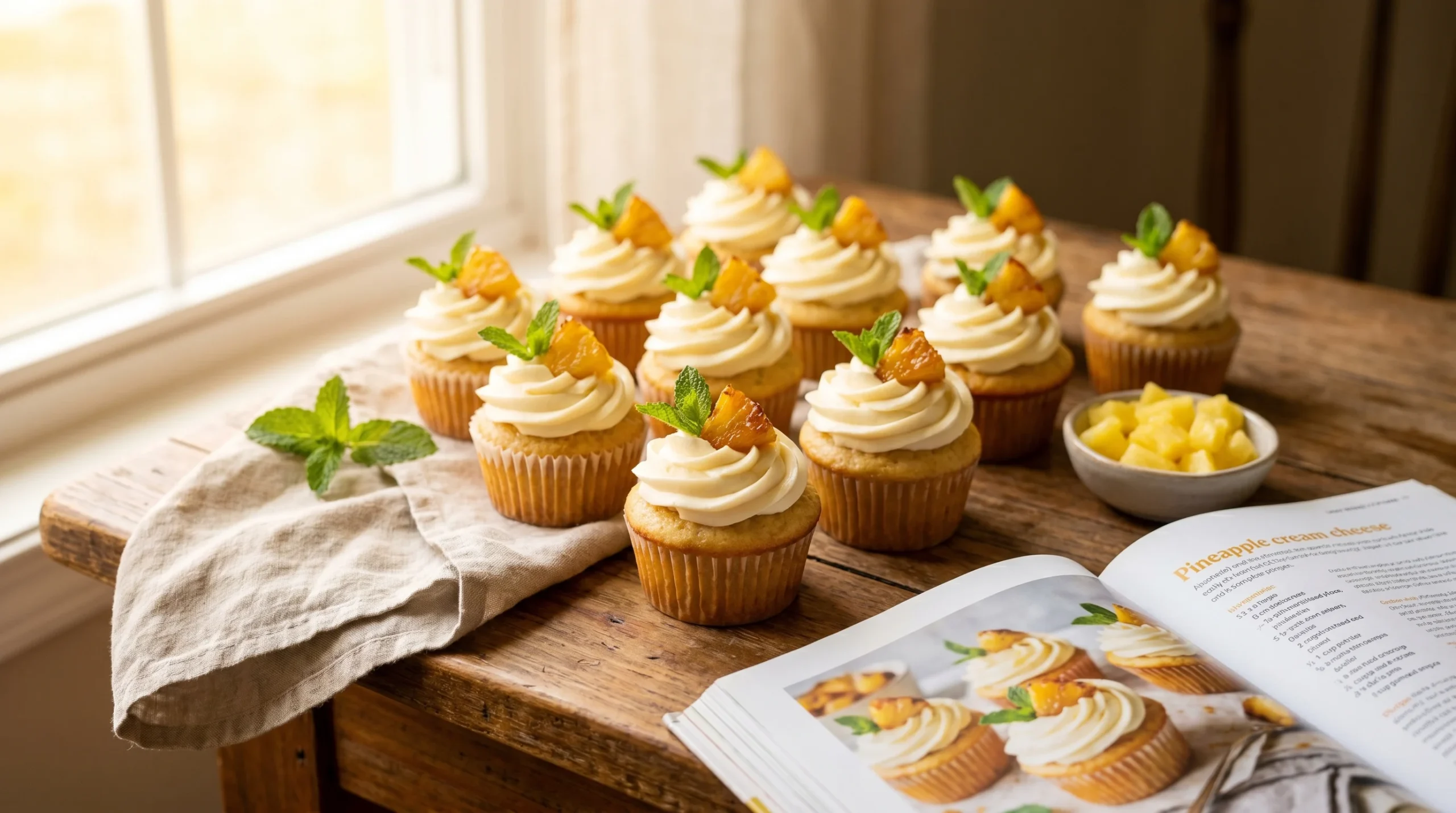 The Ultimate Guide to Pineapple Cream Cheese Cupcakes