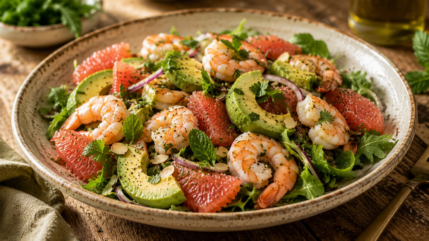 Ultimate Avocado Shrimp Grapefruit Salad: Fresh &amp; Flavorful