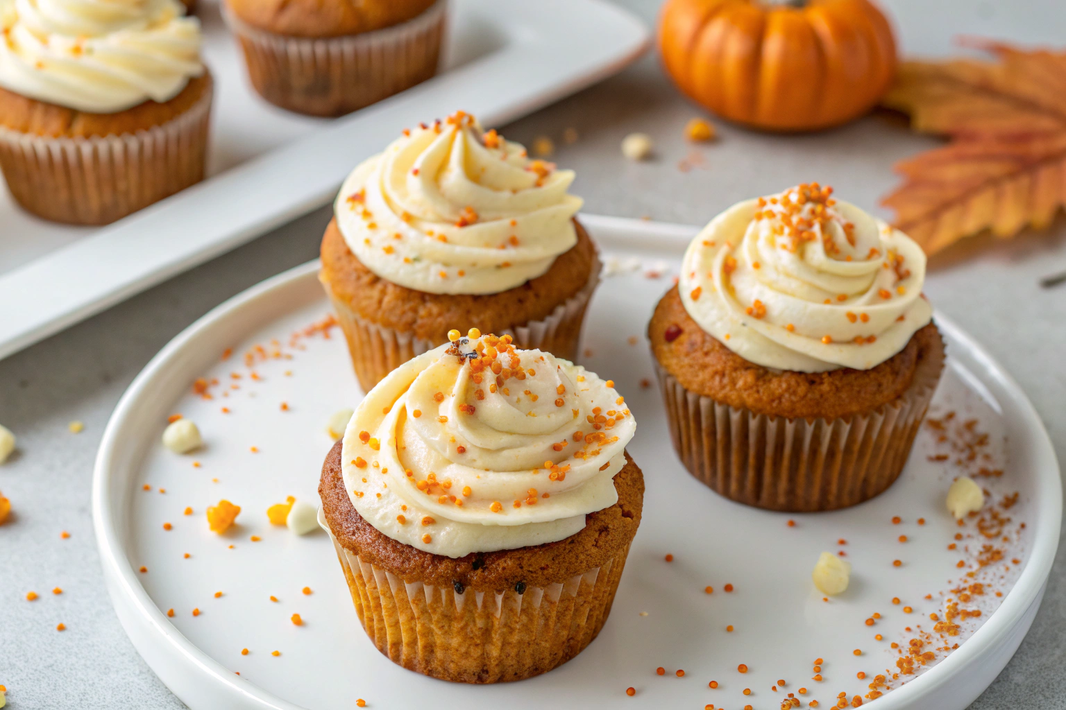 Pumpkin Cupcakes – The Ultimate Fall Treat