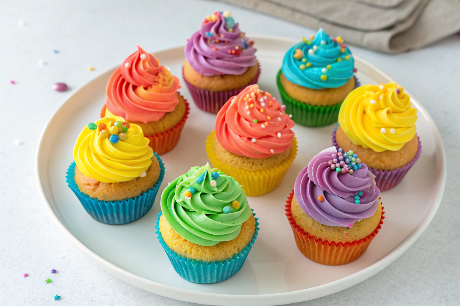 Irresistible Rainbow Mini Cupcakes That Everyone Will Love 2025