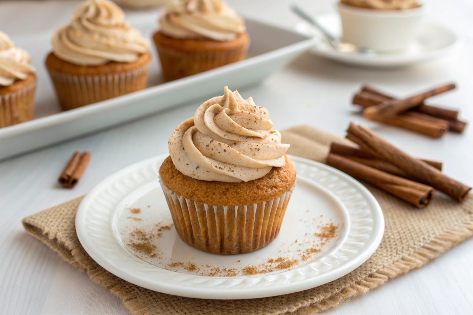 Best chai spice cupcakes