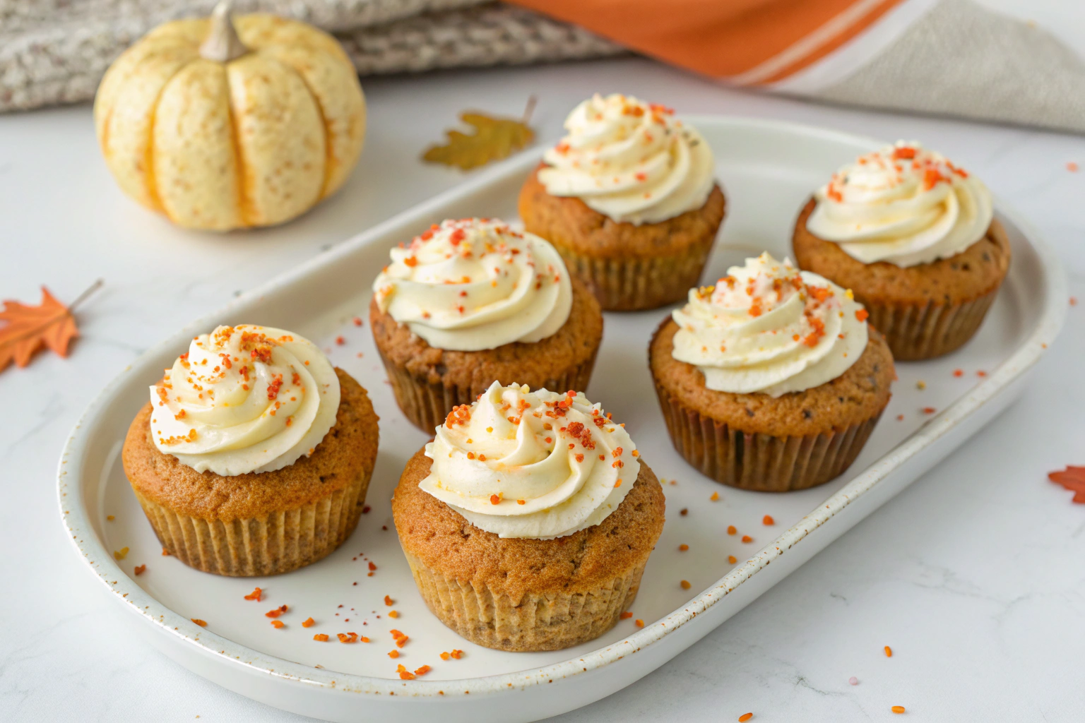 Protein Pumpkin Cupcakes – Guilt-Free Delight