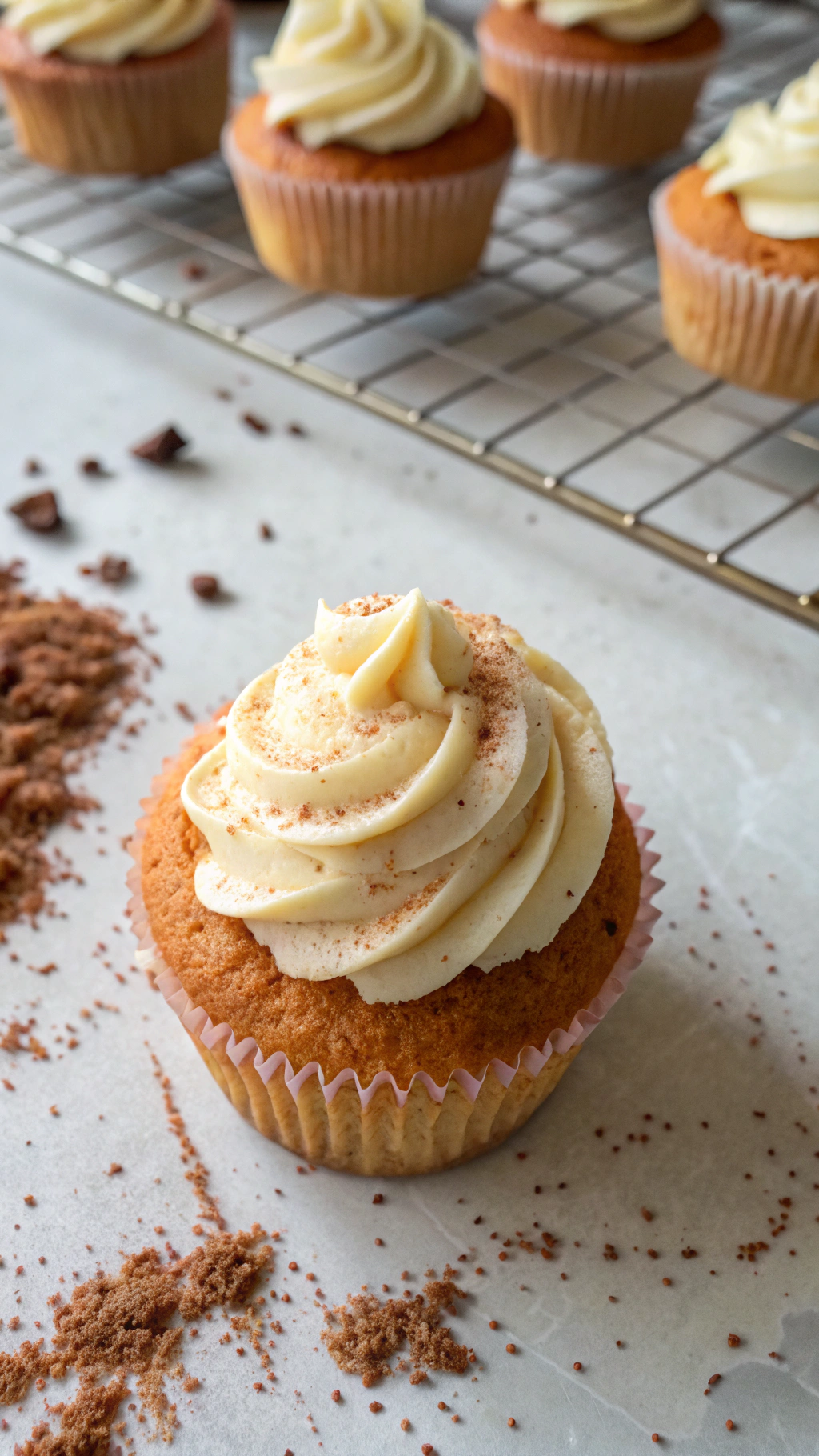 cupcake baking method cooking process step