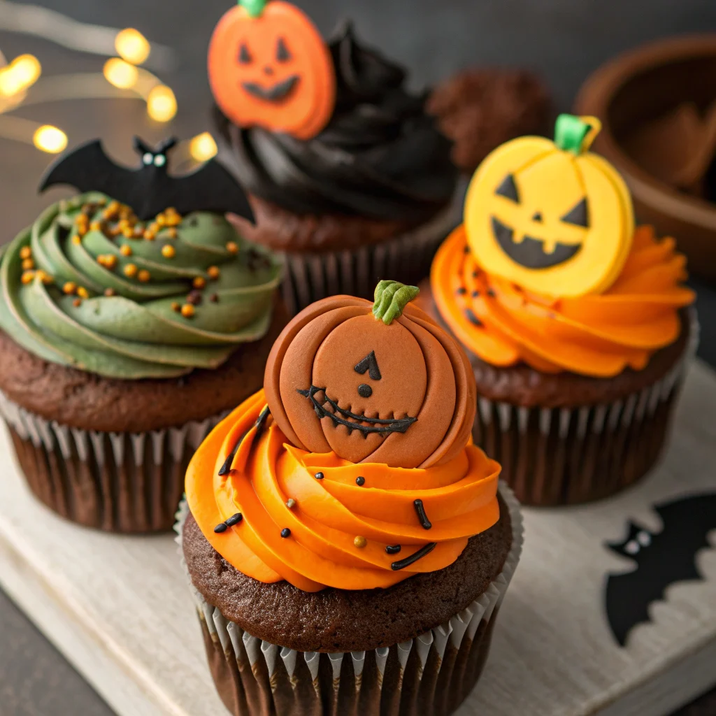 Halloween Cupcake Toppers