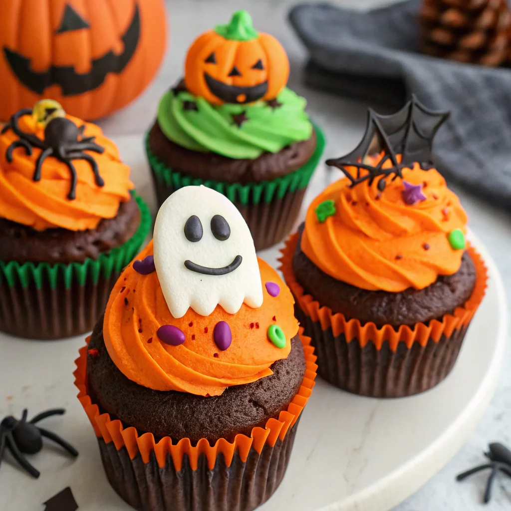 Halloween Cupcake Designs