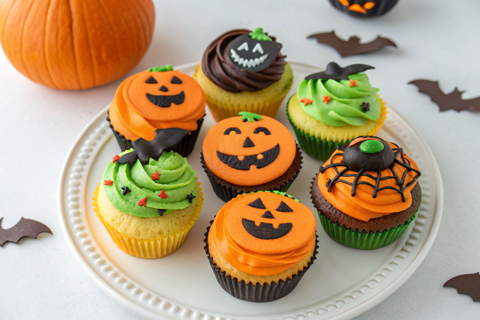 Low-Calorie Halloween Cupcakes – Wicked Flavor, Zero Guilt