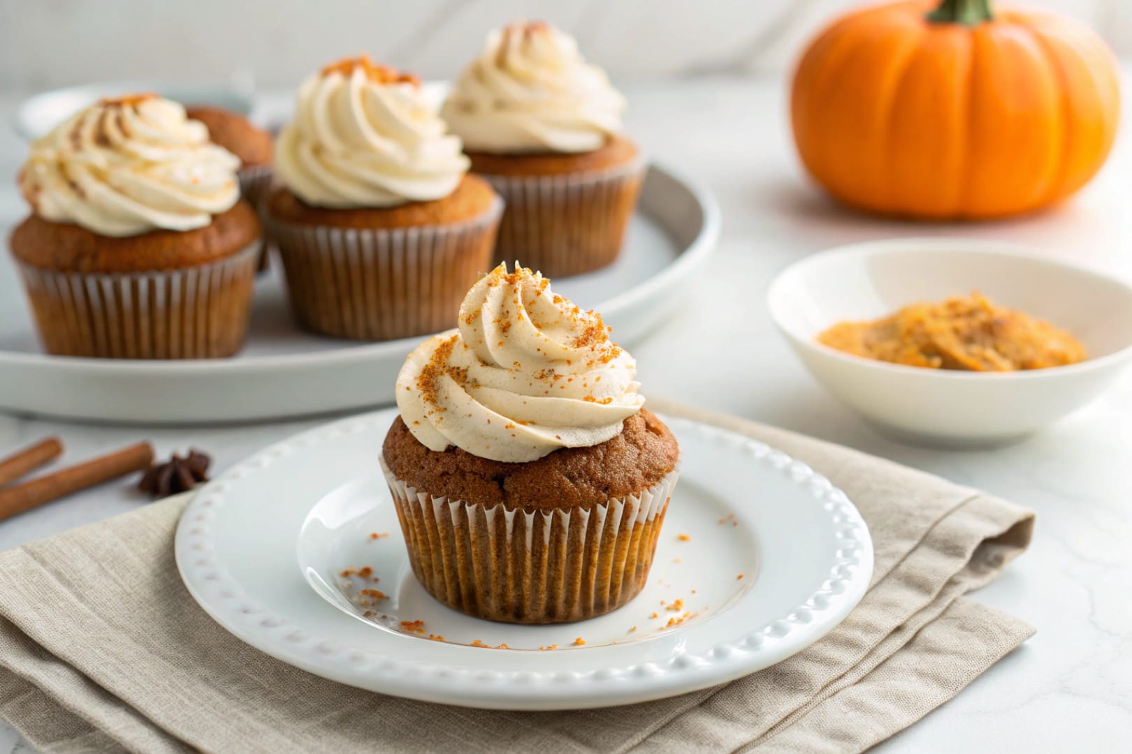 Best spiced pumpkin cupcakes