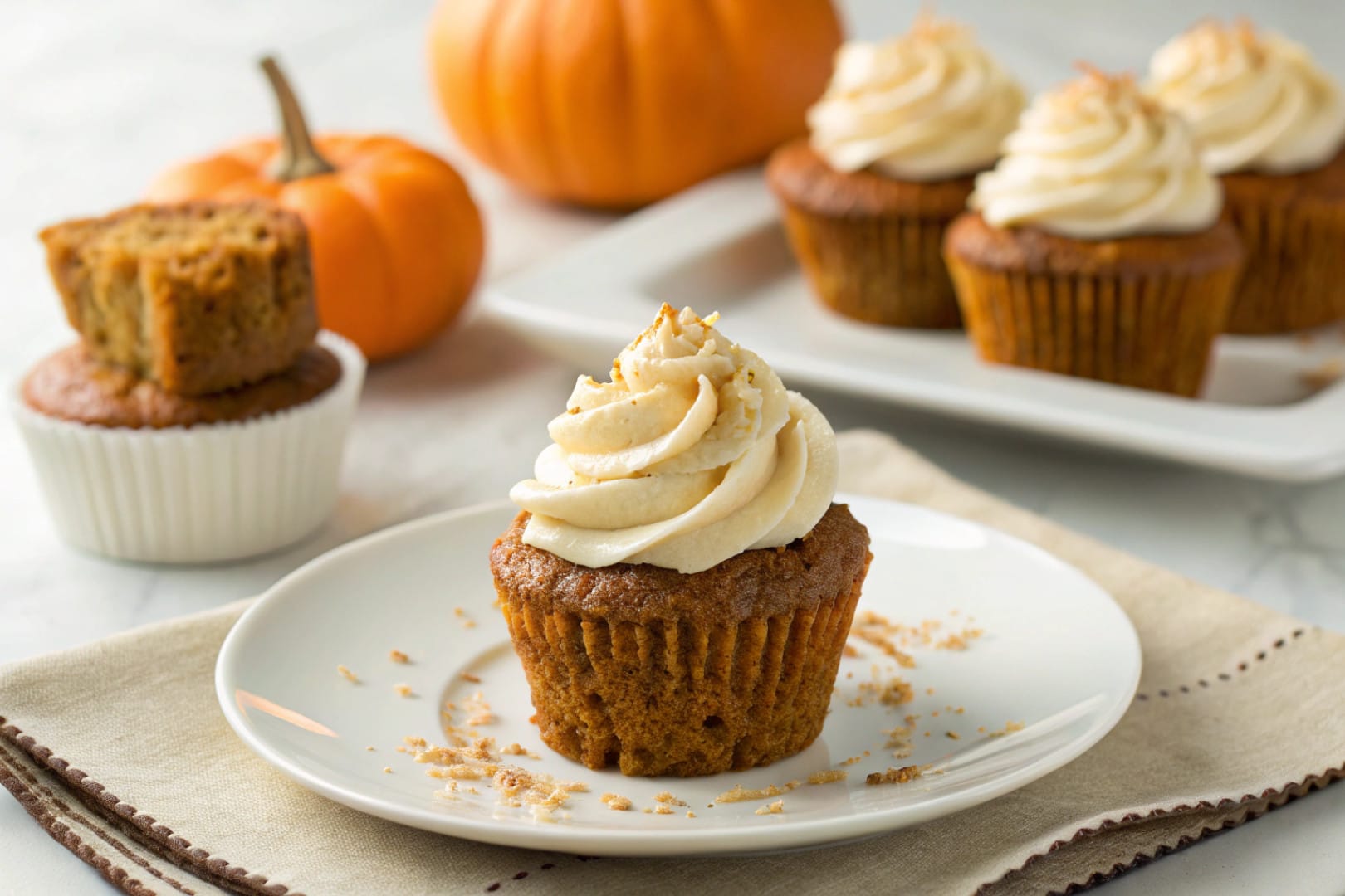 Best moist pumpkin cupcakes tutorial